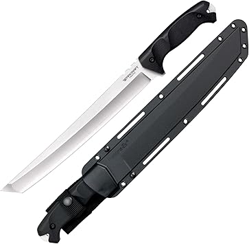 Cold Steel进口代理批发 冷钢魔兽争霸 San Mai III Tanto 尖剃刀锋利刀片 G-10 手柄军用战术固定刀片刀带安全防爆刀鞘