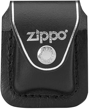 Zippo进口代理批发 Zippo 打火机袋带夹子，黑色