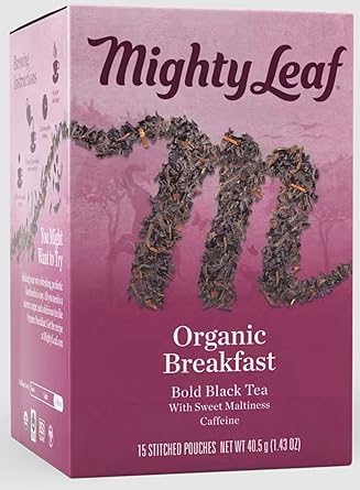 酷牌库|商品详情-Mighty Leaf进口代理批发 有机早餐 15 袋