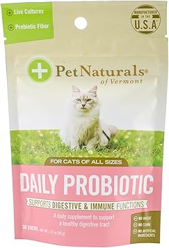 Pet Naturals进口代理批发 佛蒙特州 Pet Naturals 每日益生菌猫咀嚼物