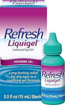 Refresh进口代理批发 Refresh Liquigel 润滑剂眼部凝胶滴剂，0.5 液量盎司无菌