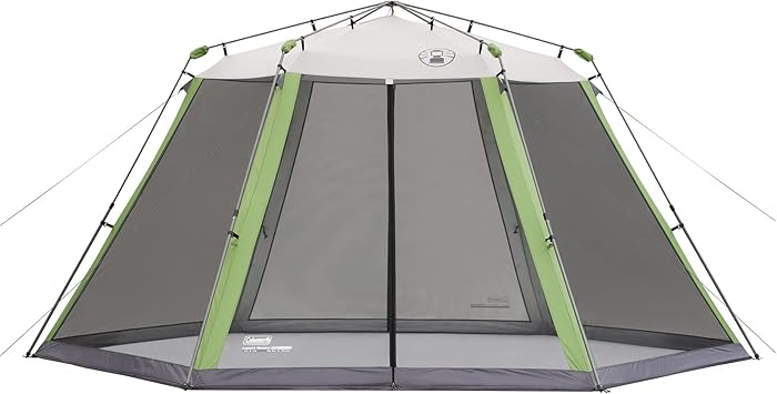 Coleman进口代理批发 Coleman Skylodge 屏蔽天篷帐篷，可即时安装，10x10/15x13 英尺便携式屏蔽帐篷可在 1 分钟内设置完毕，无故障，适合野餐、海滩、公园等场所休息