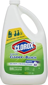 Clorox进口代理批发 Clorox Company 01151 漂白剂清洁补充装，64 盎司