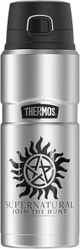 THERMOS进口代理批发 超自然反占有符号，THERMOS STAINLESS KING 不锈钢饮料瓶，真空绝缘和双层，24 盎司