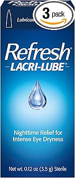 Refresh进口代理批发 REFRESH LACRI-LUBE 润滑眼膏 3.50 克（3 包）