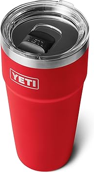 YETI进口代理批发 YETI Rambler 杯，真空隔热不锈钢可叠放杯，带磁力滑块盖，30 盎司（887 毫升）