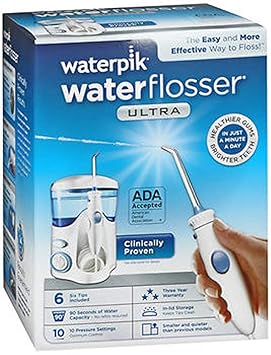 Waterpik进口代理批发 Waterpik Ultra 牙科水射流 WP-100W 各 1 件（2 件装）