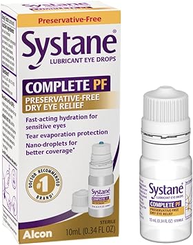 Systane进口代理批发 Systane COMPLETE PF 多剂量不含防腐剂干眼药水 10 毫升