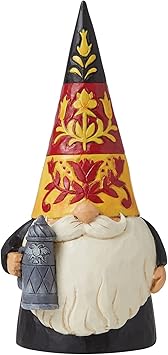 Enesco进口代理批发 Enesco Jim Shore Heartwood Creek Gnomes 世界各地德国雕像，5.5 英寸，多色