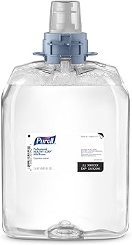 Purell进口代理批发 Purell 专业健康肥皂泡沫 FMX-20 补充装，温和，67.63 盎司