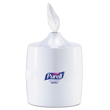 Purell进口代理批发 PURELL 洗手液湿巾壁挂式分配器，1200/1500 擦拭容量，白色