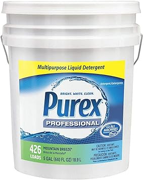 Purex进口代理批发 Purex 浓缩液体洗衣粉，山风，5 加仑。桶 - DIA06354