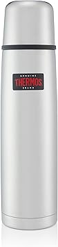 THERMOS进口代理批发 Thermos 184137 轻便紧凑型保温瓶，不锈钢，1.0 L