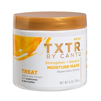 Cantu进口代理批发 Cantu Txtr By Treat 强化 + 恢复保湿面膜 - 14 盎司、14 盎司