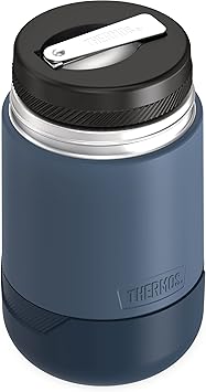 酷牌库|商品详情-THERMOS进口代理批发 THERMOS ALTA 系列不锈钢食品罐，18 盎司，板岩