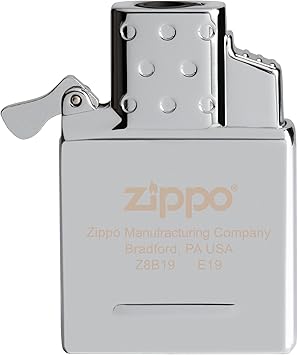 酷牌库|商品详情-Zippo进口代理批发 Zippo 65826 丁烷打火机插件 - 单火炬，镀铬