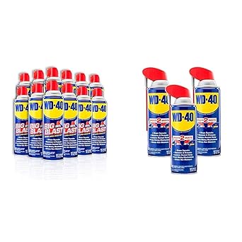 WD-40进口代理批发 WD-40 多用途产品套装（18 盎司 [12 件装] + 12 盎司 [3 件装]）