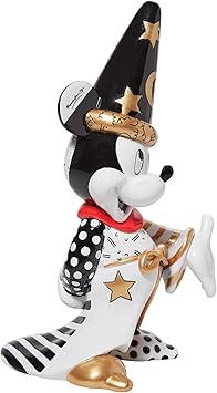 酷牌库|商品详情-Enesco进口代理批发 Enesco Disney by Britto Midas 幻想魔法师米老鼠雕像，10.23 英寸，多色