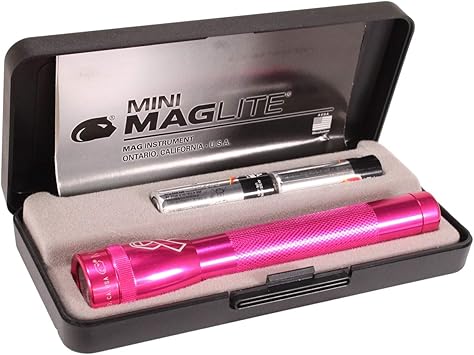 MagLite进口代理批发 Maglite，迷你 Mag 手电筒，AA 盒，NBCF 粉色