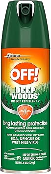 OFF!进口代理批发 离开！ Deep Woods 驱虫喷雾，6 盎司（3 件装）