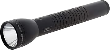 MagLite进口代理批发 Maglite ML300LX LED 3 芯 D 型手电筒，哑光黑色