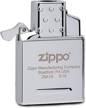 Zippo进口代理批发 Zippo 65826 丁烷打火机插件 - 单火炬，镀铬