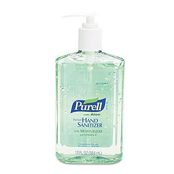 Purell进口代理批发 Purell 363912EA 高级速溶洗手液，带芦荟，12 盎司泵瓶