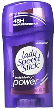 Lady Speed Stick进口代理批发 Lady Speed Stick 止汗除臭剂，隐形干燥，WILD FREESIA，1.4 盎司（12 盒）- 批发价 -