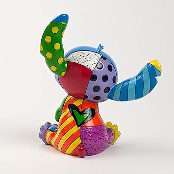 酷牌库|商品详情-Enesco进口代理批发 Enesco Disney by Britto Stitch 树脂石雕像