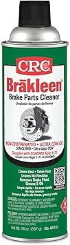 CRC进口代理批发 CRC Brakleen 1003739 制动清洁喷雾，非氯化超低 VOC，符合 SCAQMD #1171 标准，14 盎司，[1 包]