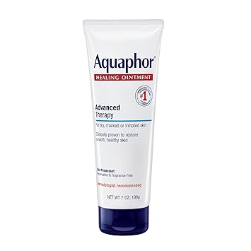 Aquaphor进口代理批发 Aquaphor 治疗软膏高级治疗皮肤保护剂，身体保湿霜，适用于干性皮肤、轻微割伤和烧伤、干燥角质层、脚后跟干裂、手部和嘴唇，7 盎司管