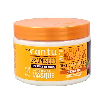 Cantu进口代理批发 Cantu 葡萄籽护理面膜 12 盎司罐装