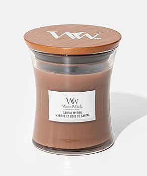 WoodWick进口代理批发 WoodWick Jars 罐子，小号，檀香没药檀香没药香薰蜡烛