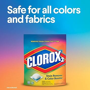 酷牌库|商品详情-Clorox进口代理批发 Clorox2 去污剂和色彩增强剂 40 克拉