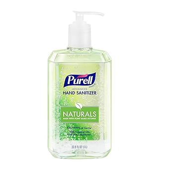 Purell进口代理批发 PURELL 天然高级洗手液，含植物酒精，柑橘香味，1 升泵瓶（1 件装）- 3280-04-CMR