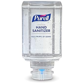 Purell进口代理批发 Purell 高级洗手液凝胶补充装，450 毫升，柑橘香味，6 件装补充装