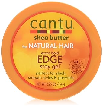 Cantu进口代理批发 Cantu 乳木果油边缘保持凝胶额外定型 2.25 盎司（66 毫升）（3 包）