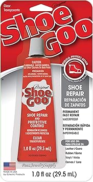 Shoegoo进口代理批发 Shoe GOO 110232 8 件装 1 盎司 Shoe Goo 修复和涂层，透明