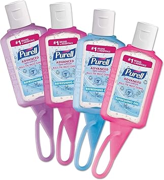 Purell进口代理批发 Purell 高级洗手液果冻包装 1 液量盎司，4 件装