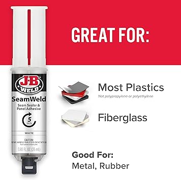 酷牌库|商品详情-J-B Weld进口代理批发 JB Weld SeamWeld，25ml，白色