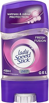 Lady Speed Stick进口代理批发 Lady Speed Stick 隐形干爽止汗除臭凝胶，Fresh Fusion - 2.3 盎司