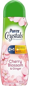 酷牌库|商品详情-Purex进口代理批发 Purex Crystals 洗后香氛和香味增强剂，樱花和生姜，21 盎司