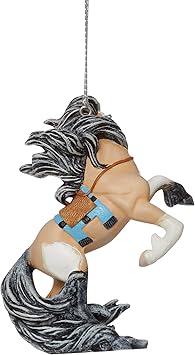 酷牌库|商品详情-Enesco进口代理批发 Enesco The Trail of Painted Ponies Lakota 悬挂装饰品，3.2 英寸，多色