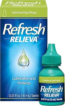 Refresh进口代理批发 Refresh Relieva 润滑剂滴眼液，0.33 液盎司无菌，包装可能有所不同