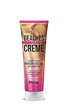 Pro Tan进口代理批发 Beaches & Crme 天然古铜色古铜黄油 8.5 盎司