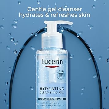 酷牌库|商品详情-Eucerin进口代理批发 Eucerin 保湿洁面凝胶，含有透明质酸的日常洁面乳，6.8 液体盎司