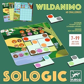 酷牌库|商品详情-DJECO进口代理批发 Djeco T&G Sologic Wildanimo 玩具