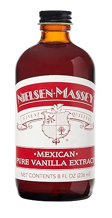 Nielsen-Massey进口代理批发 Nielsen-Massey 用于烘焙和烹饪的墨西哥纯香草精，8 盎司瓶