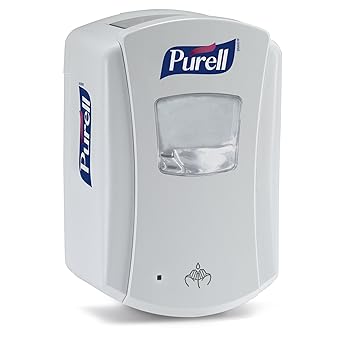 Purell进口代理批发 PURELL LTX-7 免接触式洗手液分配器，白色，适用于 700 mL PURELL LTX-7 消毒液补充装（1 件装） 1320-04