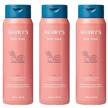 酷牌库|商品详情-Harry's进口代理批发 Harry's 男士沐浴露无花果沐浴露 16 液量盎司（3 件装）+ 洗面奶 5.1 液量盎司（3 件装）